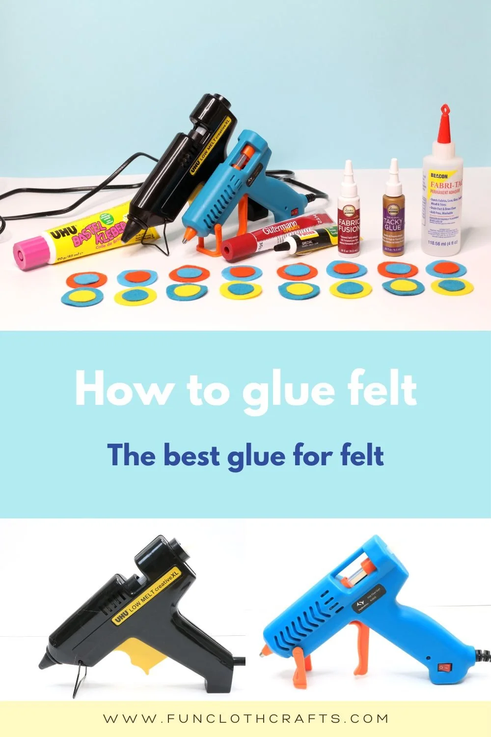 How to Glue Felt Best Glue for Felt Crafts Fun Cloth Crafts